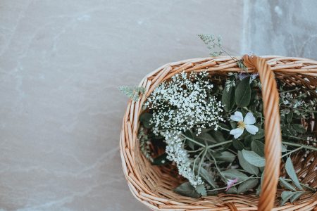 flora and fauna basket - Creating Your Own Postpartum Healing Basket